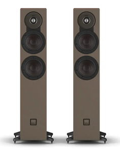 DALI Sonik 5 — Kolumny podłogowe hi-fi z bass-refleksem i miękką kopułką Orzech