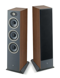 Focal Theva N°3 — Kolumny podłogowe premium z technologią Slatefiber Dark Wood