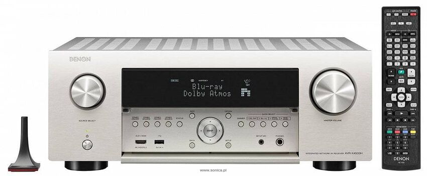 DENON AVR-X4500H Srebrny