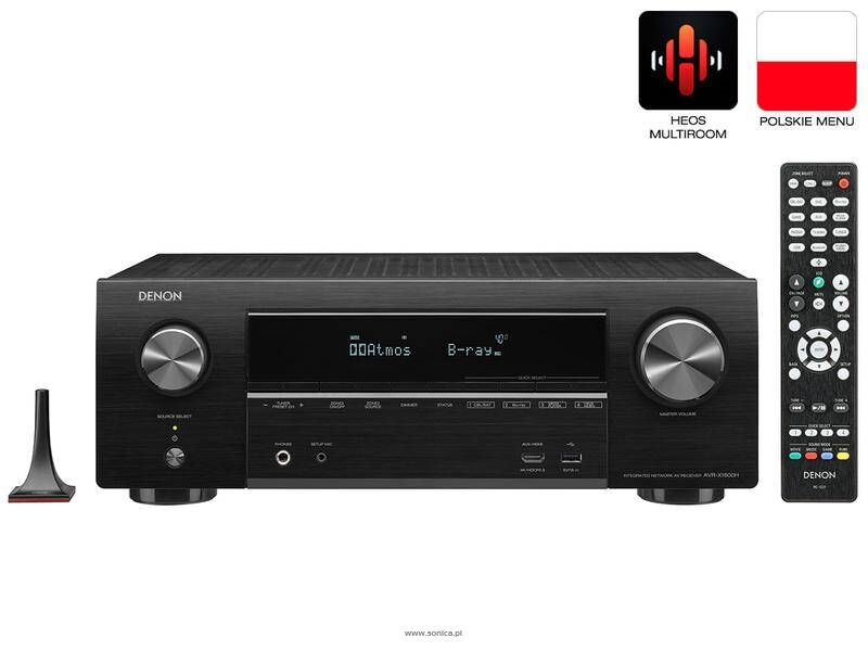 DENON AVR-X1600H Czarny