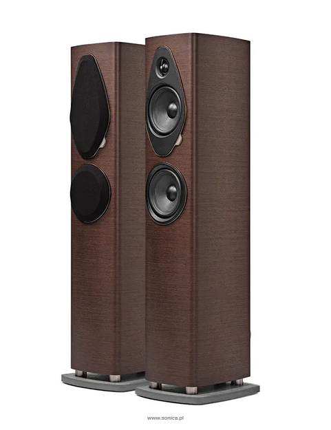 Sonus Faber Sonetto III G2 — Kolumny podłogowe z potężnym basem Wenge