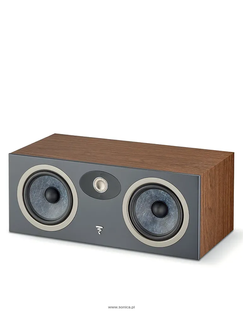 Focal Theva Center — Profesjonalny głośnik centralny do kina domowego Dark Wood