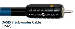 WIREWORLD Oasis 8 Subwoofer Cable