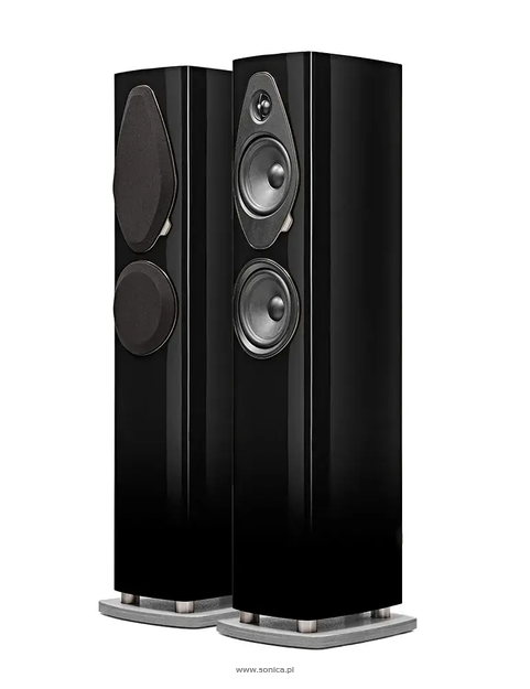Sonus Faber Sonetto III G2 — Kolumny podłogowe z potężnym basem Black Piano